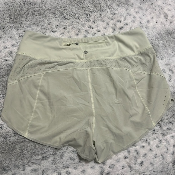 Athleta Women's Athletic Shorts in Light Gray - Picture 1 of 4